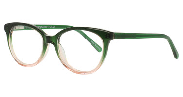 David Spencer Eyewear Eyeglasses Skylar Emerald to Peach Fade/1683