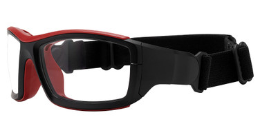 Shaq Eye Gear Eyeglasses Shaq Eye Gear 202Z Black/Red