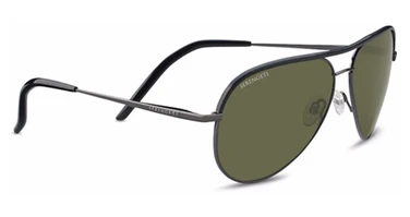 Classics Eyeglasses Carrara (Leather) Shiny Gunmetal/Black Leather