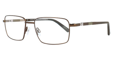 Easyclip Eyeglasses EC436 Satin Brown/10