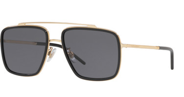 DOLCE & GABBANA Eyeglasses DG2220 GOLD/BLACK/02/81