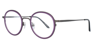 Cinzia Eyeglasses CIN-5102 Grape/Pewter/3