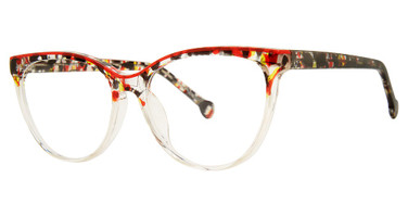 Value Eyeglasses SOHO 1057 tort fade crystal/red