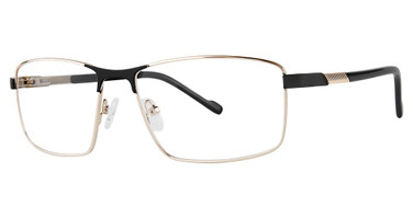 B.M.E.C. Eyeglasses BIG RUCKUS black/gold