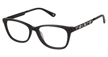 Jimmy Crystal New York Eyeglasses Anassa Black/BLACK