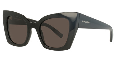 Saint Laurent Eyeglasses SL 552 BLACK-BLACK-BLACK/001