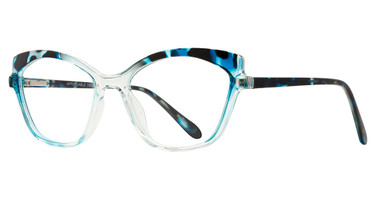 Affordable Designs Eyeglasses Claudia Blue