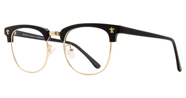 Brooklyn Heights Eyewear Eyeglasses Regal Black/Gold