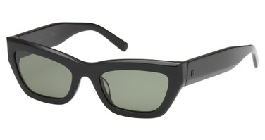 Abercrombie & Fitch Eyeglasses AF00027 shiny black / green/01N