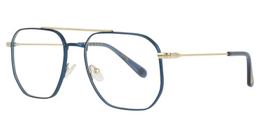 Erkers 1879 Eyeglasses Drexel Navy Gold/NG