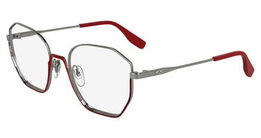 Karl Lagerfeld Eyeglasses KL356 N RED/SILVER/638