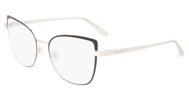 Calvin Klein Eyeglasses CK22101 N BLACK/SILVER/072