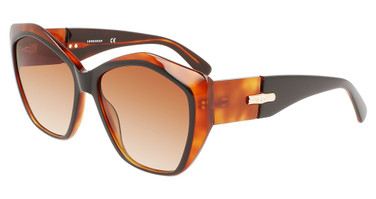 Longchamp Eyeglasses LO712S N BLACK/HAVANA HONEY/011