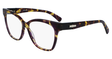 Longchamp Eyeglasses LO2704 N TOKYO PURPLE HAVANA/504