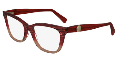 Longchamp Eyeglasses LO2744 N TEXTURED RED/606