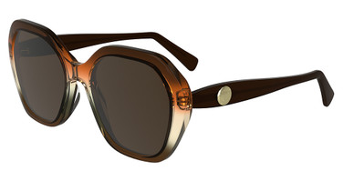 Longchamp Eyeglasses LO759S N TRANSPARENT GRADIENT BROWN/ORA/209