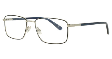 Alexander Julian Eyeglasses Karas Blue/Silver