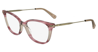 Longchamp Eyeglasses LO2735 N STRIPED ROSE/616