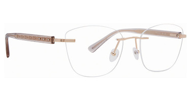 Totally Rimless Eyeglasses Kova 389 GOLD/GLD