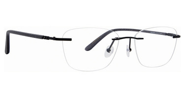 Totally Rimless Eyeglasses Alya 386 BLACK/BLK