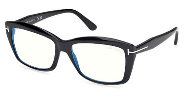 Tom Ford Eyeglasses FT6065-B shiny black/001