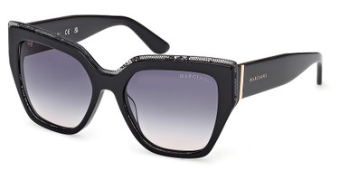 Guess? Eyeglasses GM00029 shiny black / gradient smoke/01B