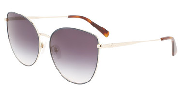 Longchamp Eyeglasses LO158S N GOLD/BLUE/713