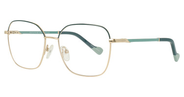 Casino Eyeglasses Kaitlyn Teal/Gold/19
