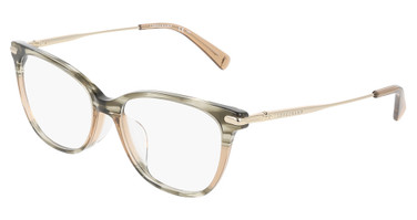 Longchamp Eyeglasses LO2735LB N STRIPED GREEN/308