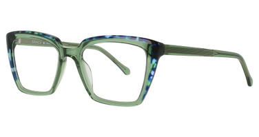 Grace Eyeglasses G8197 GREEN/BLUE DEMI/C2