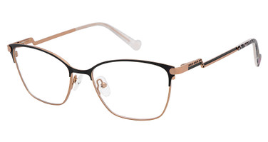 BETSEY JOHNSON Eyeglasses AS IF Black/BLK