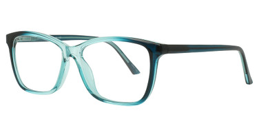 Continental Optical Imports Eyeglasses See N' Be Seen 110 Teal