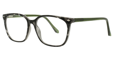 Continental Optical Imports Eyeglasses See N' Be Seen 115 Grey Marble/Green