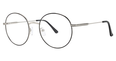 Trendspotter Eyeglasses SUPREME 6 SILVER/BLACK