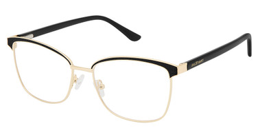 Jill Stuart Eyeglasses Jill Stuart 480 Black Glitter Gold