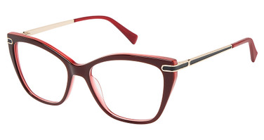THE COLLECTIVE Eyeglasses Marana Burgundy/BUR