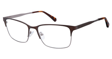 THE COLLECTIVE Eyeglasses Sanford Brown/BRN