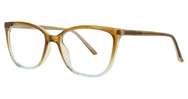 Enhance Eyeglasses 4580 Light Brown/Blue