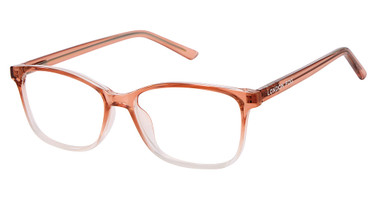 London Fog Eyeglasses London Fog 626 Brown Crystal
