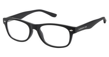 London Fog Eyeglasses London Fog 627 Black Fade