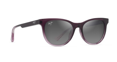 Maui Jim Eyeglasses Lonomea 588 Shiny Trans Dark Violet to Lilac/-28