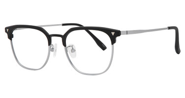 Konishi Eyeglasses KONISHI KT5618 Matte Black/Silver/C1