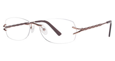 Genevieve Boutique Eyeglasses Bistro brown