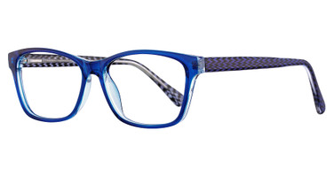 Enhance Eyeglasses 3919 Cobalt/Crystal