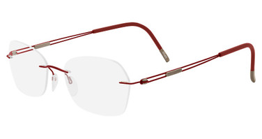 Silhouette Eyeglasses 5521 FC ruby red/3040