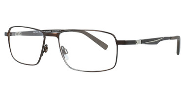 Easyclip Eyeglasses EC477 Satin Dark Brown/10