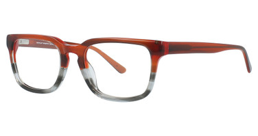 Easyclip Eyeglasses EC475 Grey & Grey Crystal & Burnt Orange/20