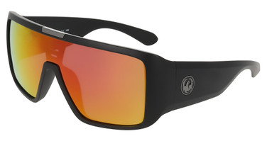 Dragon Eyeglasses DR DOMO LL MATTE BLACK/ RED ION/003