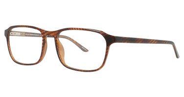 Cool Clip Eyeglasses CC849 Marbled Brown/10