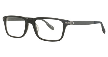 Montblanc Eyeglasses MB0252O BLACK-BLACK-TRANSPARENT/001